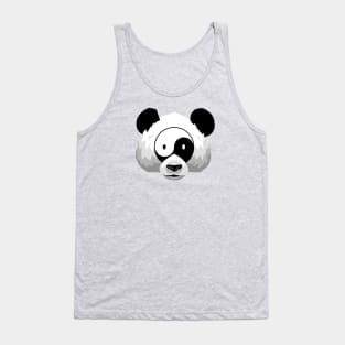 YING YANG PANDA Tank Top